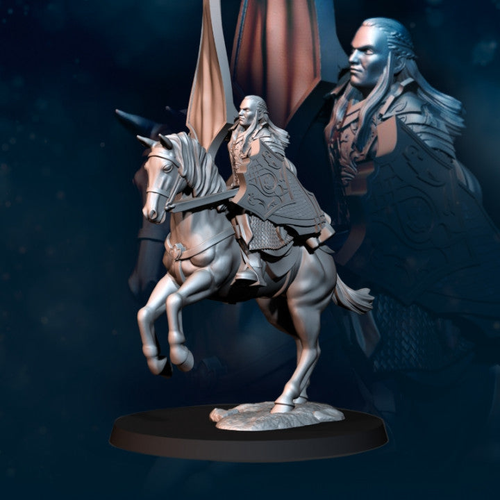 Armoured Wood Elf Banner